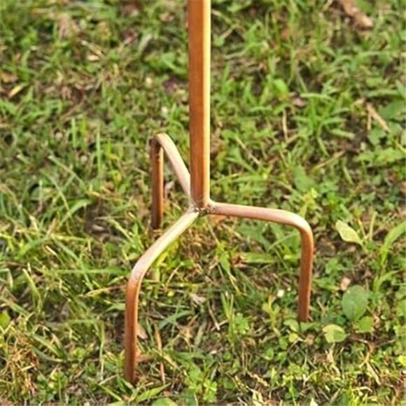 Zaer Ltd. Large Copper Colored Birdhouse Garden Stakes (Square Shape) - Picture 5 of 8